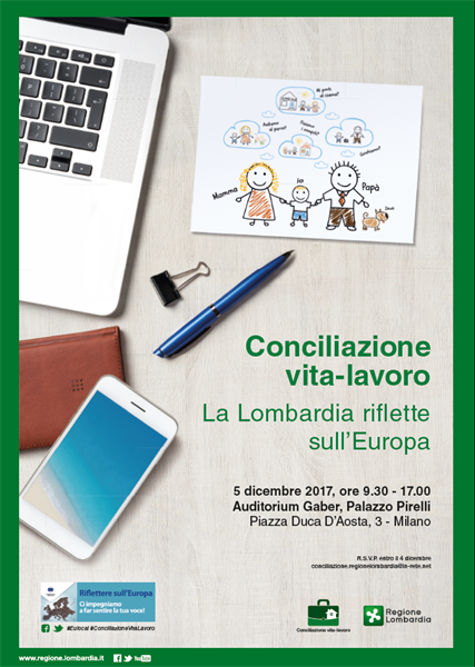 Conciliazione vita-lavoro: la Lombardia riflette sull’Europa